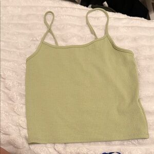 American Eagle Outfitters Light Green Camisole